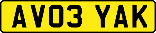AV03YAK