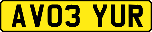 AV03YUR