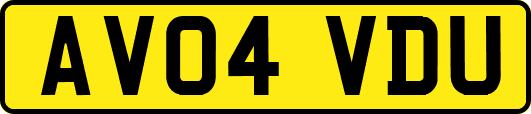AV04VDU