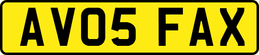 AV05FAX