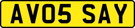 AV05SAY