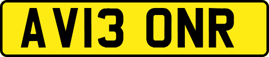 AV13ONR