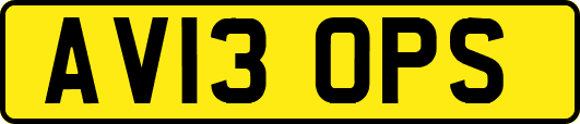 AV13OPS