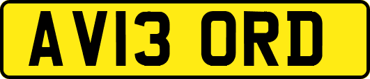 AV13ORD