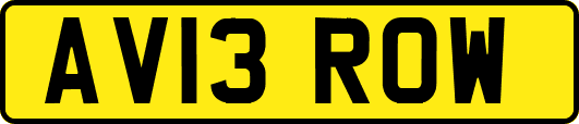 AV13ROW
