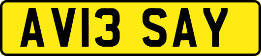 AV13SAY