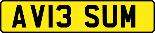 AV13SUM