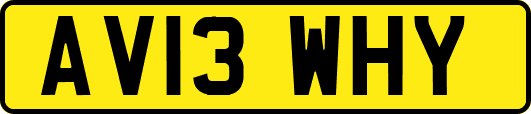 AV13WHY