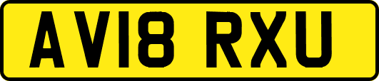 AV18RXU