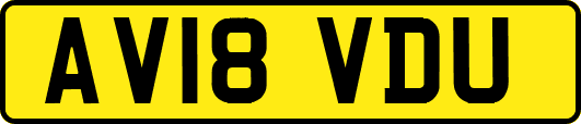 AV18VDU