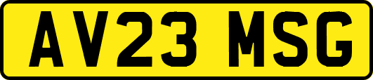 AV23MSG