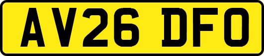 AV26DFO