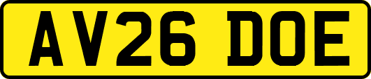 AV26DOE