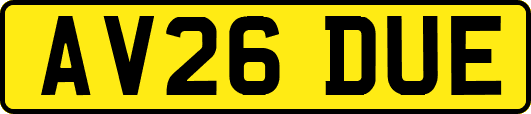 AV26DUE