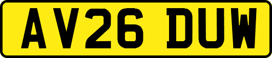 AV26DUW