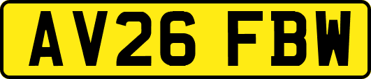 AV26FBW