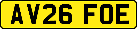 AV26FOE