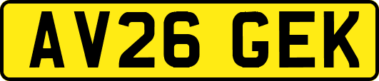AV26GEK