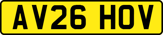 AV26HOV