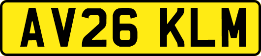 AV26KLM