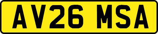 AV26MSA