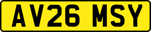 AV26MSY