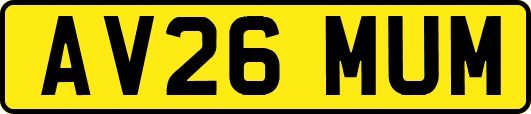 AV26MUM