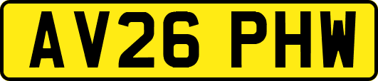 AV26PHW