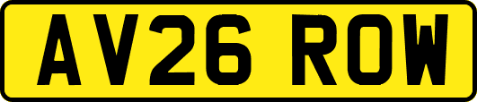 AV26ROW