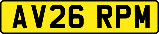 AV26RPM