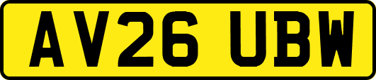 AV26UBW
