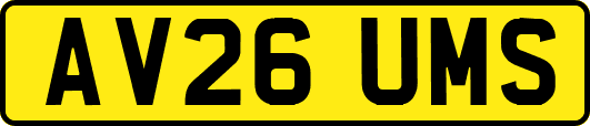 AV26UMS