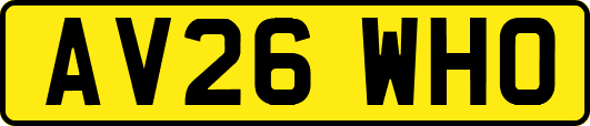 AV26WHO