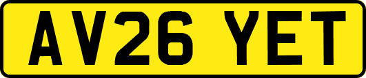 AV26YET