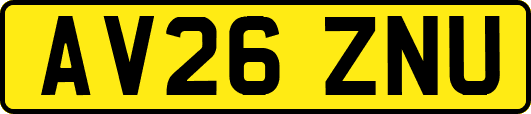 AV26ZNU