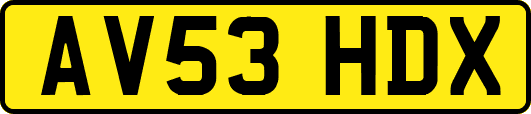 AV53HDX
