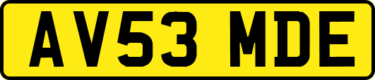 AV53MDE