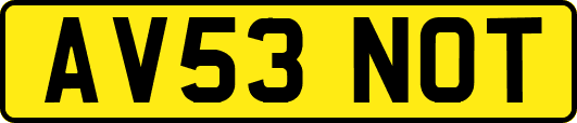 AV53NOT