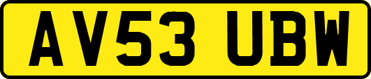 AV53UBW