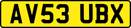 AV53UBX