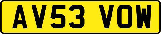 AV53VOW