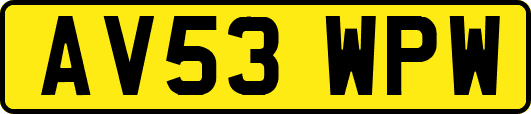 AV53WPW