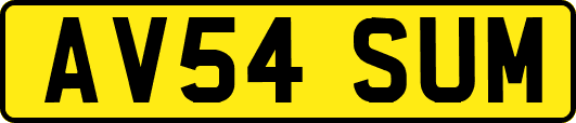 AV54SUM