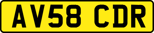 AV58CDR
