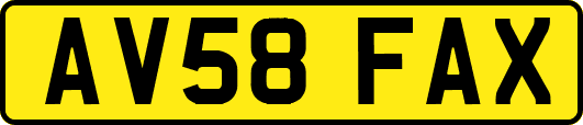 AV58FAX