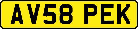 AV58PEK