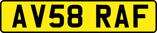AV58RAF