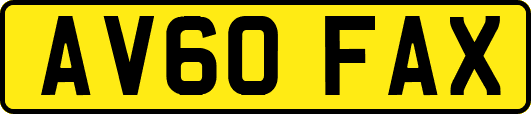 AV60FAX