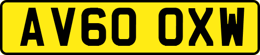 AV60OXW