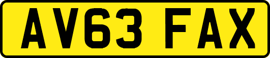 AV63FAX